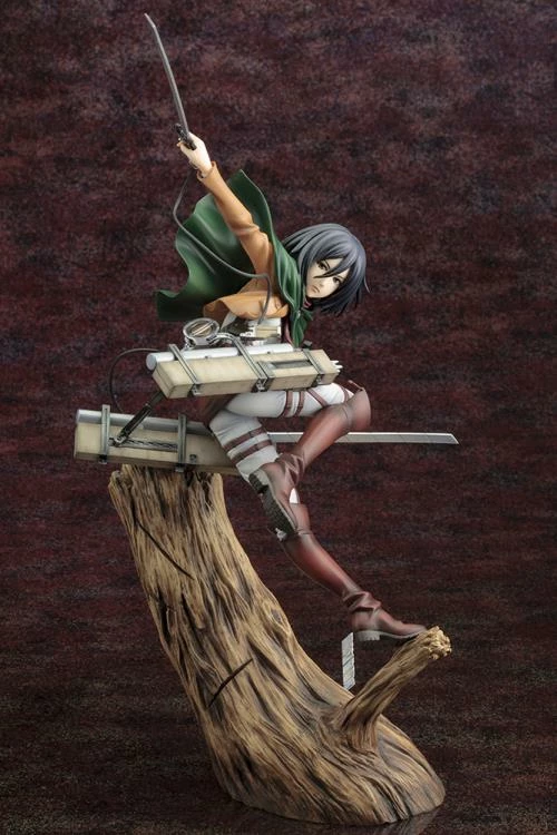 Kotobukiya 1/8 ArtFXJ Attack On Titan Mikasa Ackerman (Renewal Package Ver.) Scale Figure Statue PP802 3 Kotobukiya 1/8 ArtFXJ Attack On Titan Mikasa Ackerman (Renewal Package Ver.) Scale Figure Statue PP802