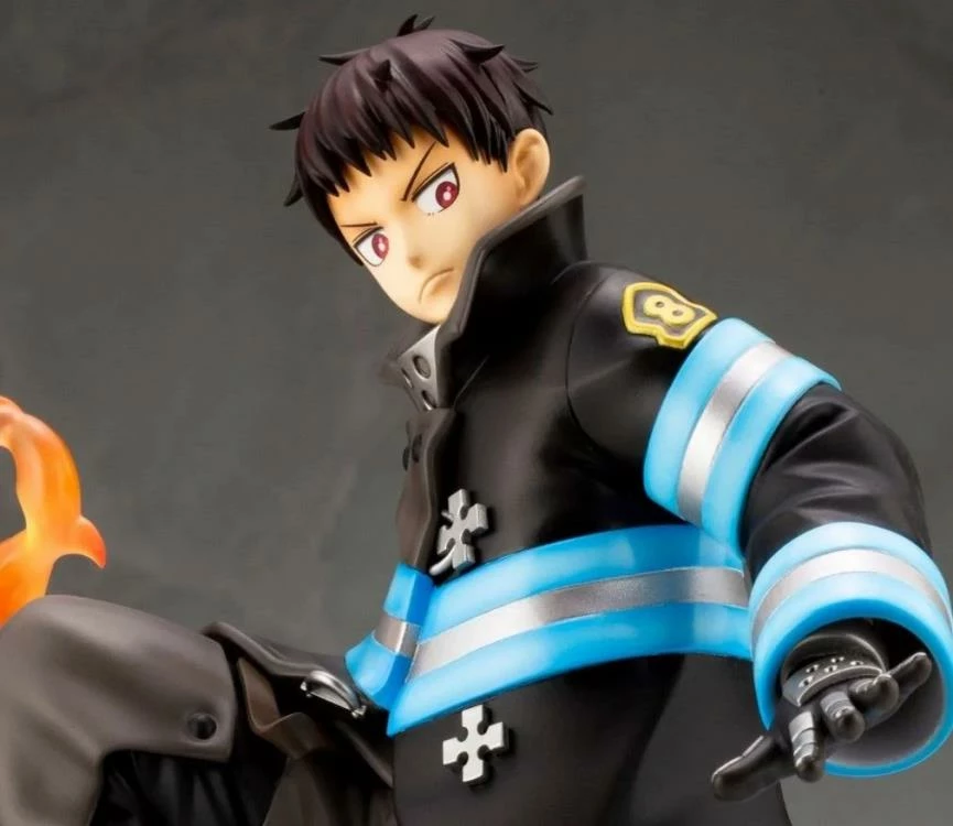 Kotobukiya 1/7 Fire Force Shinra Kusakabe ArtFX J Statue With BONUS PP743K 9 Kotobukiya 1/7 Fire Force Shinra Kusakabe ArtFX J Statue With BONUS PP743K - Image 7