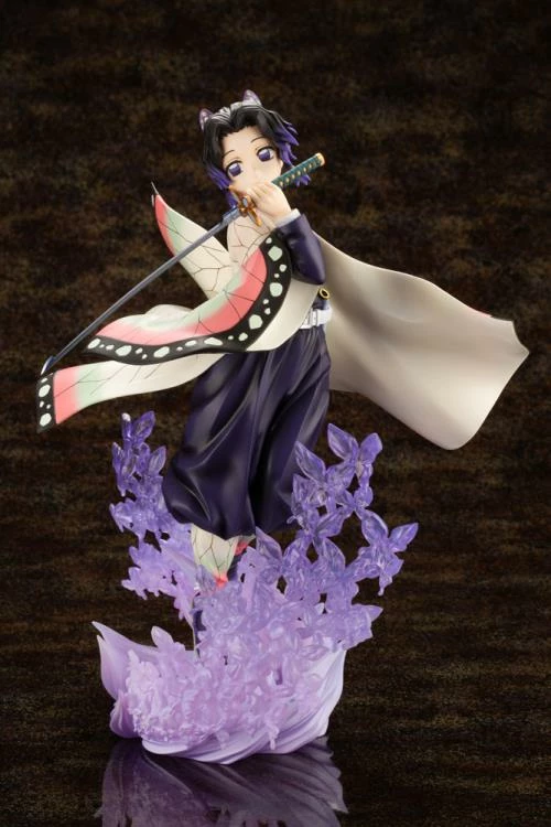 Kotobukiya 1/8 Demon Slayer: Kimetsu No Yaiba Shinobu Kocho ArtFX J Scale Statue PP975 W/ Bonus Face 3 Kotobukiya 1/8 Demon Slayer: Kimetsu No Yaiba Shinobu Kocho ArtFX J Scale Statue PP975 W/ Bonus Face