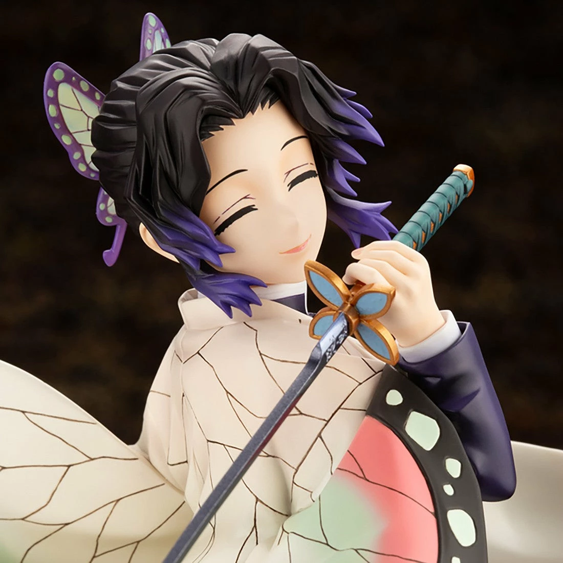 Kotobukiya 1/8 Demon Slayer: Kimetsu No Yaiba Shinobu Kocho ArtFX J Scale Statue PP975 W/ Bonus Face 13 Kotobukiya 1/8 Demon Slayer: Kimetsu No Yaiba Shinobu Kocho ArtFX J Scale Statue PP975 W/ Bonus Face - Image 11