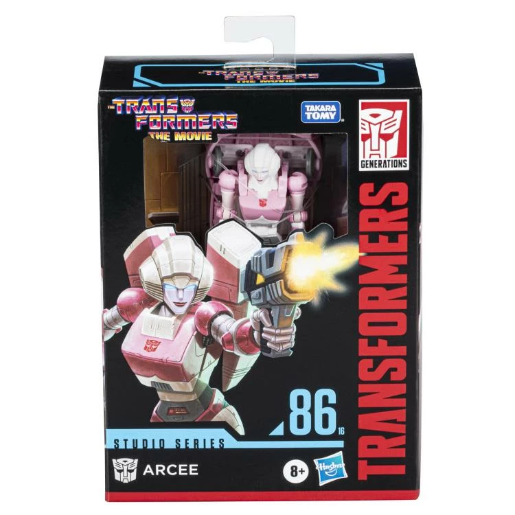 Hasbro Transformers Generations Studio Series 86 #16 Deluxe Arcee Action Figure 5 Hasbro Transformers Generations Studio Series 86 #16 Deluxe Arcee Action Figure - Image 3