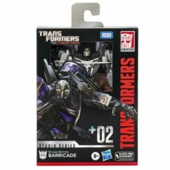 Hasbro Transformers War For Cybertron Studio Series Gamers Edition #02 Deluxe Barricade Action Figure -GOOD SMILE COMPANY Shop 195166219745
