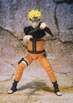 Bandai S.H. Figuarts Naruto Uzumaki Action Figure (Best Selection New Packaging Ver.)