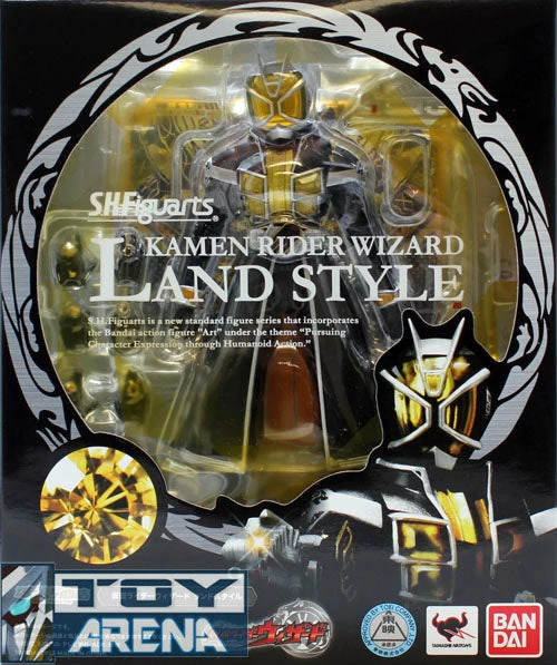 S.H. Figuarts Masked Kamen Rider Wizard Land Style Bandai Exclusive Action Figure 3 S.H. Figuarts Masked Kamen Rider Wizard Land Style Bandai Exclusive Action Figure