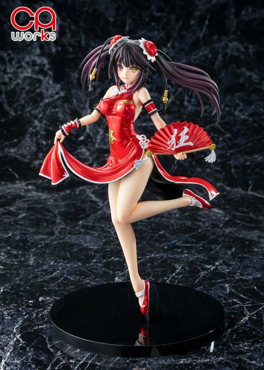 Chara-Ani 1/7 Kurumi Tokisaki: China Dress Ver. (Red Repaint Ver.) Scale Statue Figure 3 Chara-Ani 1/7 Kurumi Tokisaki: China Dress Ver. (Red Repaint Ver.) Scale Statue Figure