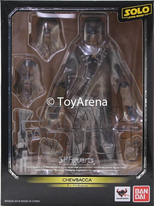 Bandai S.H. Figuarts Chewbacca Solo: A Star Wars Story Action Figure 8 Bandai S.H. Figuarts Chewbacca Solo: A Star Wars Story Action Figure - Image 6