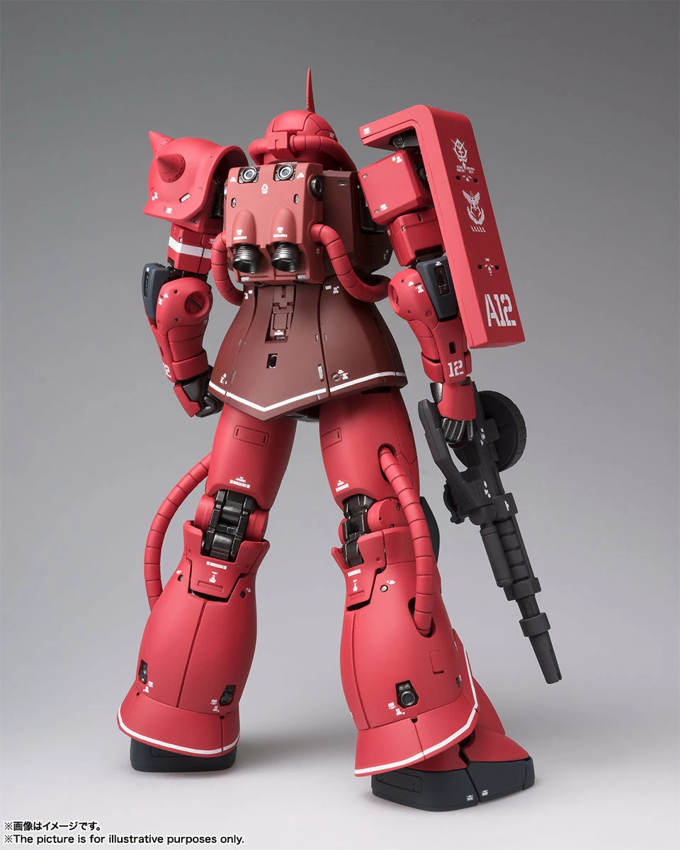 Bandai Gundam Fix Figuration Metal Composite Kidou Senshi Gundam: The Origin GFFMC MS-06S Char Zaku II Custom 6 Bandai Gundam Fix Figuration Metal Composite Kidou Senshi Gundam: The Origin GFFMC MS-06S Char Zaku II Custom - Image 4