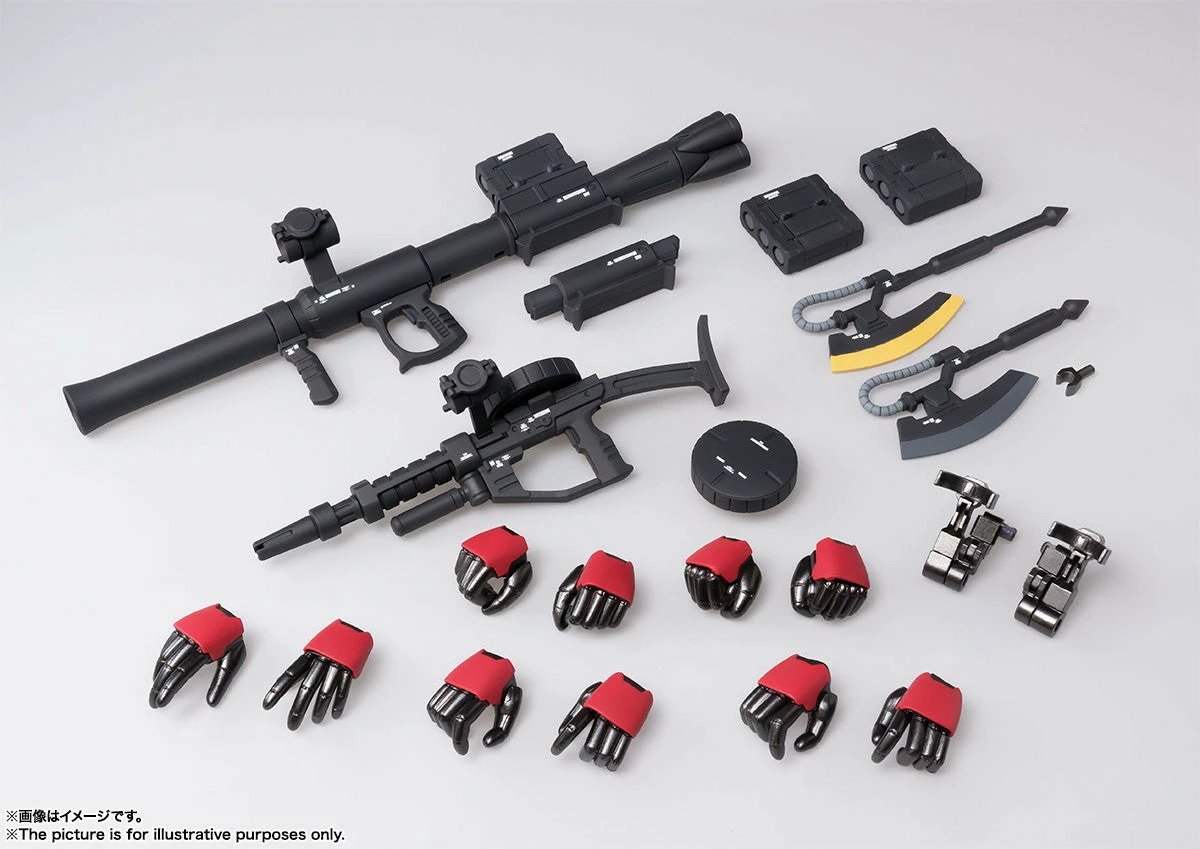 Bandai Gundam Fix Figuration Metal Composite Kidou Senshi Gundam: The Origin GFFMC MS-06S Char Zaku II Custom 10 Bandai Gundam Fix Figuration Metal Composite Kidou Senshi Gundam: The Origin GFFMC MS-06S Char Zaku II Custom - Image 8