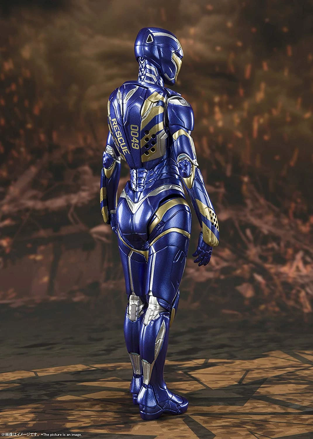 Bandai S.H. Figuarts Avengers: Endgame Rescue Action Figure 7 Bandai S.H. Figuarts Avengers: Endgame Rescue Action Figure - Image 5