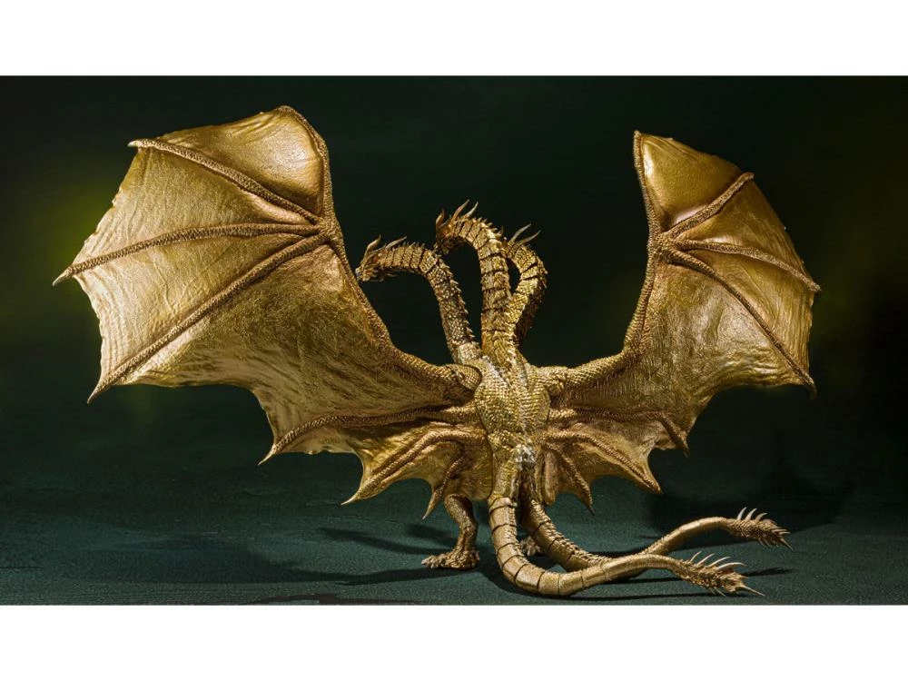 Bandai S.H. Monsterarts Godzilla: King Of The Monsters Ghidorah (Special Color Version) Action Figure 4 Bandai S.H. Monsterarts Godzilla: King Of The Monsters Ghidorah (Special Color Version) Action Figure - Image 2