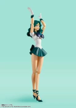 Bandai S.H. Figuarts Sailor Neptune Animation Color Edition Sailor Moon Action Figure 9 Bandai S.H. Figuarts Sailor Neptune Animation Color Edition Sailor Moon Action Figure -GOOD SMILE COMPANY Shop 4573102612816a