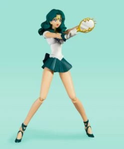 Bandai S.H. Figuarts Sailor Neptune Animation Color Edition Sailor Moon Action Figure 8 Bandai S.H. Figuarts Sailor Neptune Animation Color Edition Sailor Moon Action Figure -GOOD SMILE COMPANY Shop 4573102612816b