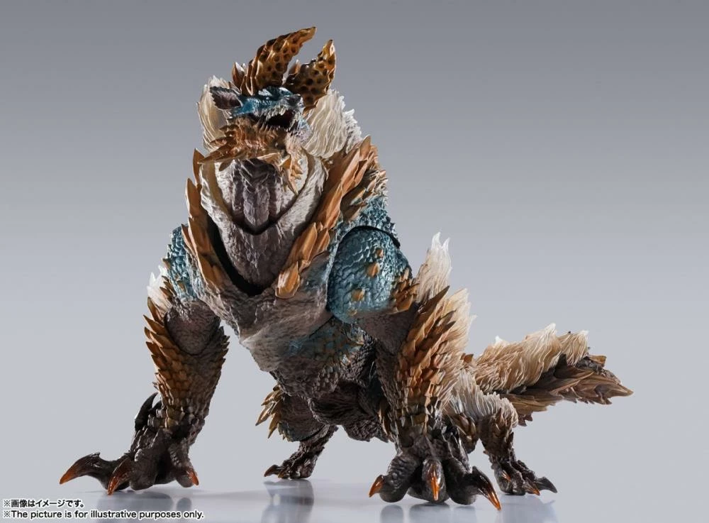 Bandai S.H. MonsterArts Monster Hunter World Iceborne Zinogre Action Figure 3 Bandai S.H. MonsterArts Monster Hunter World Iceborne Zinogre Action Figure