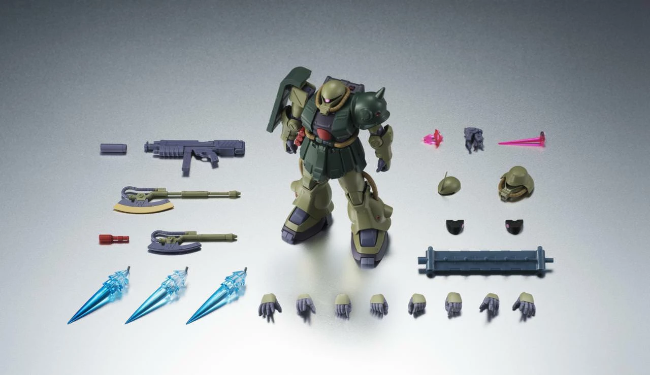 Bandai Robot Spirits #R-237 MS-06FZ Zaku II FZ Ver. A.N.I.M.E. Action Figure 3 Bandai Robot Spirits #R-237 MS-06FZ Zaku II FZ Ver. A.N.I.M.E. Action Figure