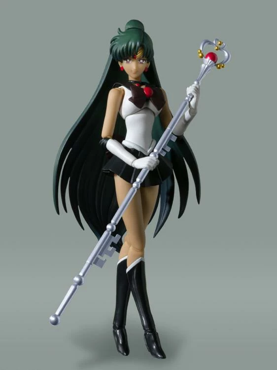 Bandai S.H. Figuarts Sailor Pluto Animation Color Edition Sailor Moon Action Figure 3 Bandai S.H. Figuarts Sailor Pluto Animation Color Edition Sailor Moon Action Figure