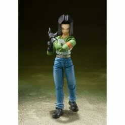 Bandai S.H. Figuarts Dragon Ball Super Android 17 (Universe Survival Saga) Exclusive Action Figure
