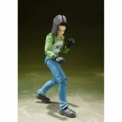Bandai S.H. Figuarts Dragon Ball Super Android 17 (Universe Survival Saga) Exclusive Action Figure -GOOD SMILE COMPANY Shop 4573102618740b