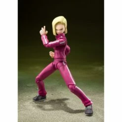 Bandai S.H. Figuarts Dragon Ball Super Android 18 (Universe Survival Saga) Exclusive Action Figure