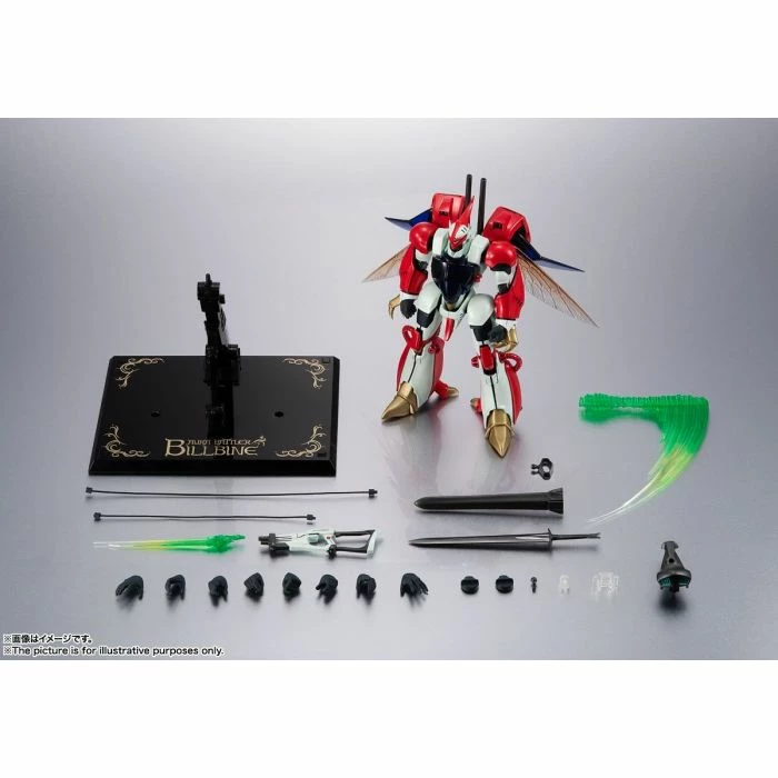 Bandai Metal Robot Spirits Tamashii Aura Battler Billbine Action Figure 3 Bandai Metal Robot Spirits Tamashii Aura Battler Billbine Action Figure