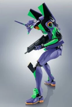 Bandai Robot Spirits Damashii #R-290 Eva Test Type-01 + Spear Of Cassius Renewal Color Edition (3.0+1.0) Rebuild Of Evangelion Action Figure -GOOD SMILE COMPANY Shop 4573102621177c