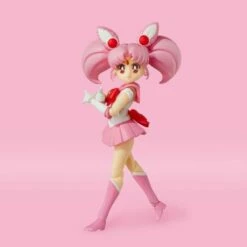 Bandai S.H. Figuarts Sailor Chibi Moon Animation Color Edition Sailor Moon Action Figure -GOOD SMILE COMPANY Shop 4573102629838b