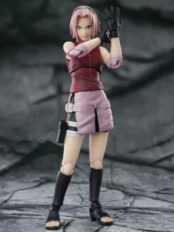 Bandai S.H. Figuarts Naruto: Shippuden Sakura Haruno -Inheritor Of Tsunade's Indominable Will- Action Figure -GOOD SMILE COMPANY Shop 4573102634481b