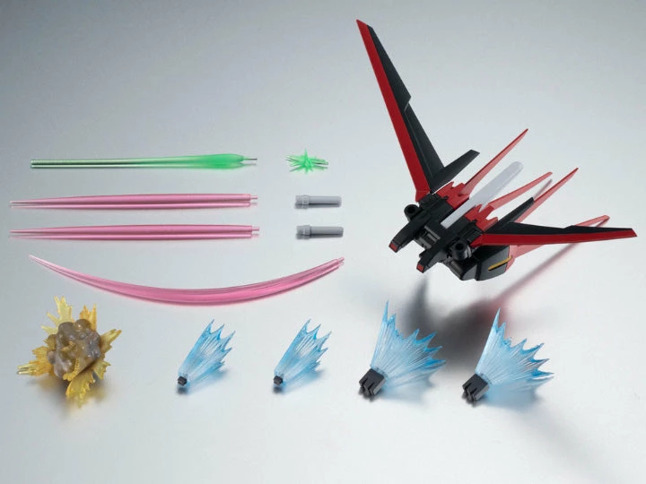 Bandai Robot Spirits #R-298 AQM/X01 Aile Striker And Effect Parts Set Ver. A.N.I.M.E. Action Figure 3 Bandai Robot Spirits #R-298 AQM/X01 Aile Striker And Effect Parts Set Ver. A.N.I.M.E. Action Figure