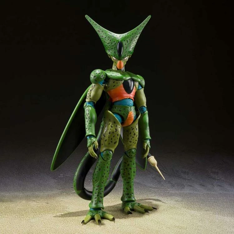Bandai S.H. Figuarts Dragon Ball Z Cell (First Form) Action Figure 4 Bandai S.H. Figuarts Dragon Ball Z Cell (First Form) Action Figure - Image 2