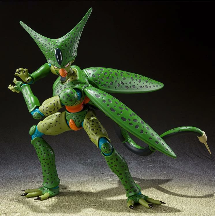 Bandai S.H. Figuarts Dragon Ball Z Cell (First Form) Action Figure 3 Bandai S.H. Figuarts Dragon Ball Z Cell (First Form) Action Figure
