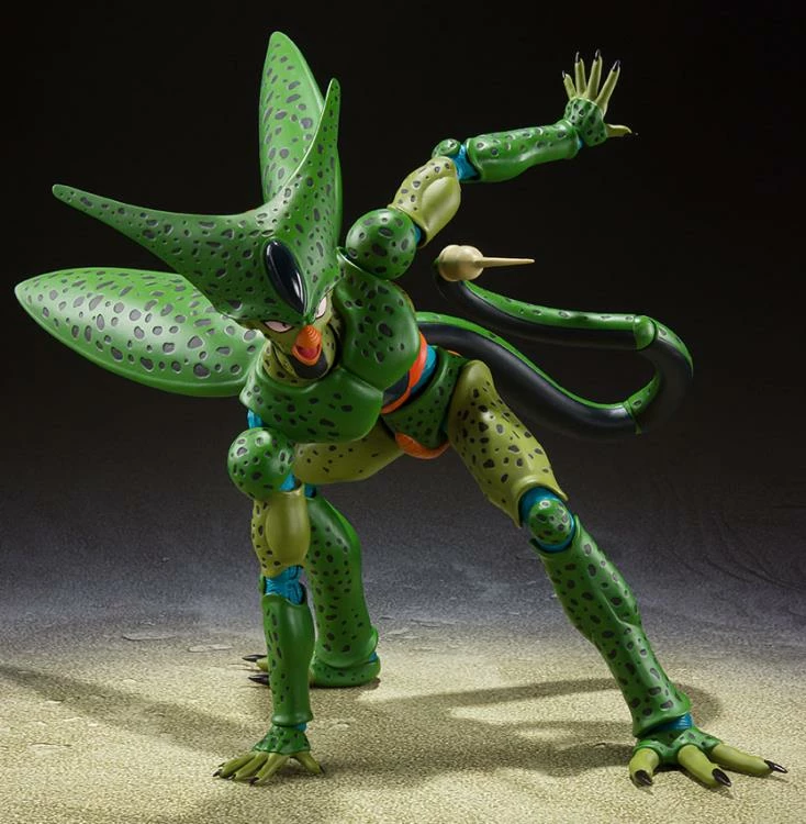 Bandai S.H. Figuarts Dragon Ball Z Cell (First Form) Action Figure 6 Bandai S.H. Figuarts Dragon Ball Z Cell (First Form) Action Figure - Image 4