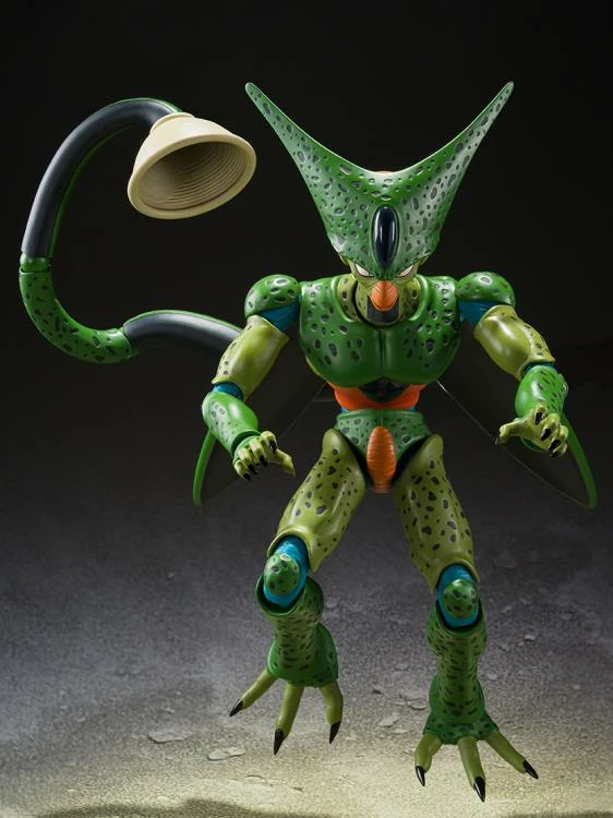 Bandai S.H. Figuarts Dragon Ball Z Cell (First Form) Action Figure 8 Bandai S.H. Figuarts Dragon Ball Z Cell (First Form) Action Figure - Image 6