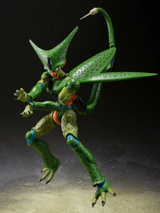 Bandai S.H. Figuarts Dragon Ball Z Cell (First Form) Action Figure 5 Bandai S.H. Figuarts Dragon Ball Z Cell (First Form) Action Figure - Image 3