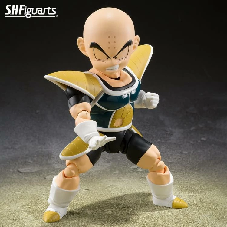 Bandai S.H. Figuarts Dragon Ball Z Krillin (Battle Clothes) Action Figure 5 Bandai S.H. Figuarts Dragon Ball Z Krillin (Battle Clothes) Action Figure - Image 3