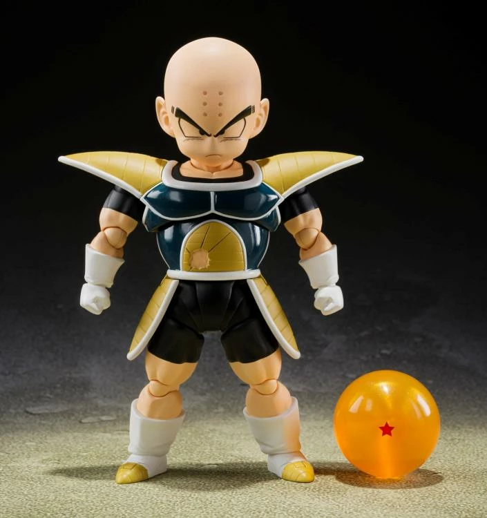 Bandai S.H. Figuarts Dragon Ball Z Krillin (Battle Clothes) Action Figure 3 Bandai S.H. Figuarts Dragon Ball Z Krillin (Battle Clothes) Action Figure