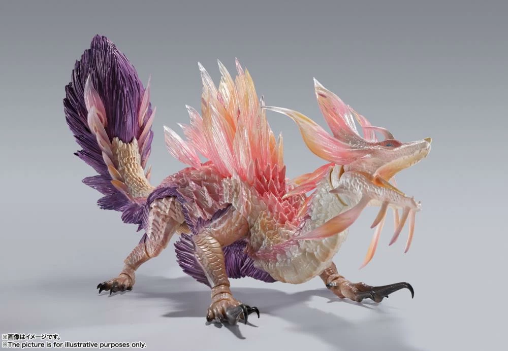 Bandai S.H. MonsterArts Monster Hunter Mizutsune Action Figure 4 Bandai S.H. MonsterArts Monster Hunter Mizutsune Action Figure - Image 2