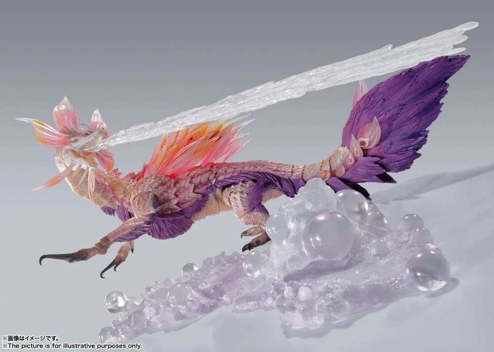 Bandai S.H. MonsterArts Monster Hunter Mizutsune Action Figure 8 Bandai S.H. MonsterArts Monster Hunter Mizutsune Action Figure - Image 6