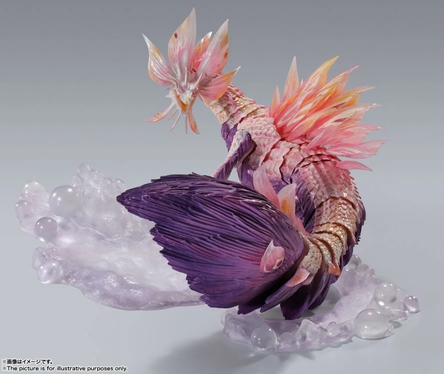 Bandai S.H. MonsterArts Monster Hunter Mizutsune Action Figure 9 Bandai S.H. MonsterArts Monster Hunter Mizutsune Action Figure - Image 7