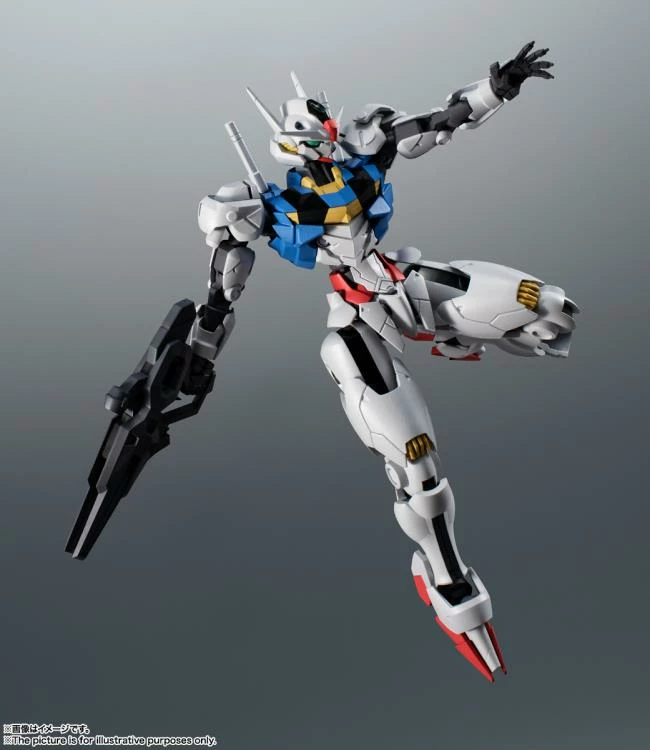 Bandai Robot Spirits #R-301 XVX-016 Gundam Aerial Ver. A.N.I.M.E Action Figure 4 Bandai Robot Spirits #R-301 XVX-016 Gundam Aerial Ver. A.N.I.M.E Action Figure - Image 2