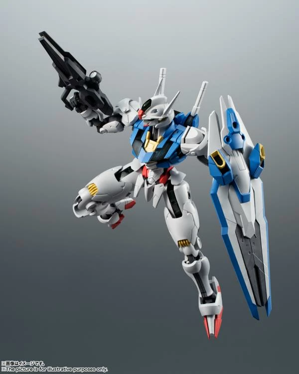 Bandai Robot Spirits #R-301 XVX-016 Gundam Aerial Ver. A.N.I.M.E Action Figure 8 Bandai Robot Spirits #R-301 XVX-016 Gundam Aerial Ver. A.N.I.M.E Action Figure - Image 6