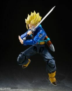 Bandai S.H. Figuarts Dragon Ball Z Super Saiyan Trunks -The Boy From The Future- Action Figure -GOOD SMILE COMPANY Shop 4573102640321c