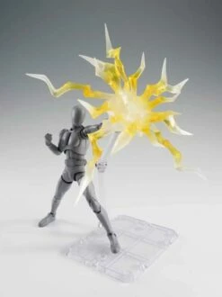 Bandai Tamashii Effect Thunder Yellow Version Stand Base Stage S.H Figuarts -GOOD SMILE COMPANY Shop 4573102641670d
