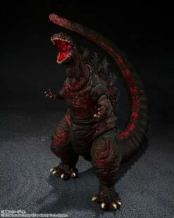Bandai S.H. Monsterarts Shin Godzilla (2016) The Fourth Night Combat Ver. Action Figure -GOOD SMILE COMPANY Shop 4573102641755e