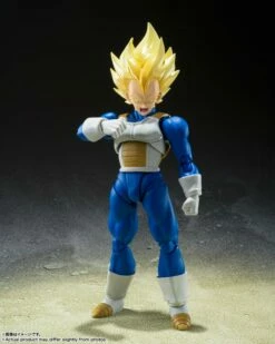Bandai S.H. Figuarts Dragon Ball Z Super Saiyan Vegeta (Awakening Super Saiyan Blood) Action Figure