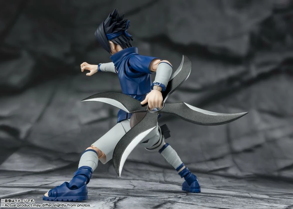 Bandai S.H. Figuarts Naruto Sasuke Uchiha -Ninja Prodigy Of The Uchiha Clan Bloodline- Action Figure 9 Bandai S.H. Figuarts Naruto Sasuke Uchiha -Ninja Prodigy Of The Uchiha Clan Bloodline- Action Figure - Image 7