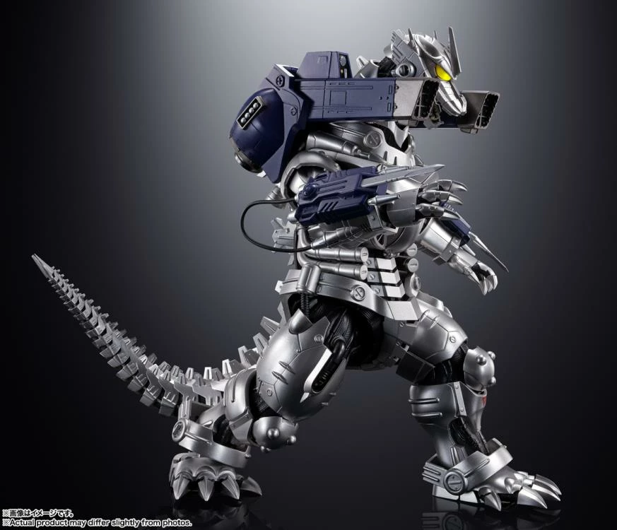Bandai Soul Of Chogokin GX-103 Godzilla X Mechagodzilla Mecha Godzilla (MFS-3 Type 3 Kiryu) Action Figure 8 Bandai Soul Of Chogokin GX-103 Godzilla X Mechagodzilla Mecha Godzilla (MFS-3 Type 3 Kiryu) Action Figure - Image 6