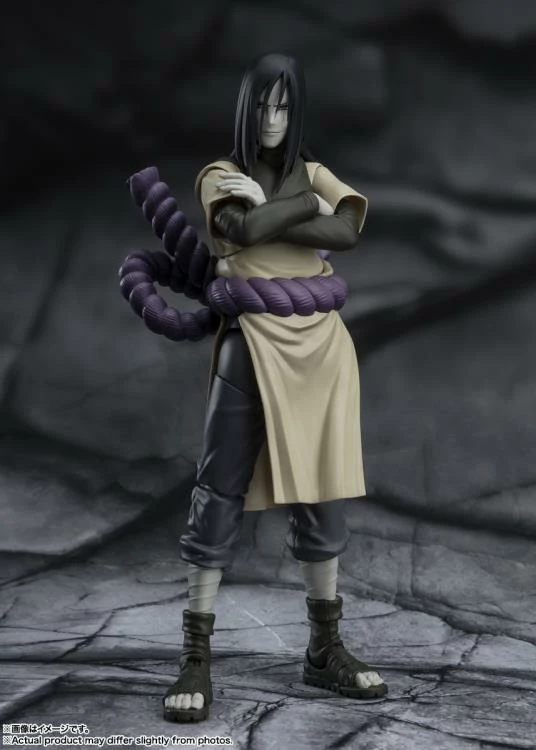 Bandai S.H. Figuarts Naruto: Shippuden Orochimaru (Seeker Of Immorality) Action Figure 4 Bandai S.H. Figuarts Naruto: Shippuden Orochimaru (Seeker Of Immorality) Action Figure - Image 2