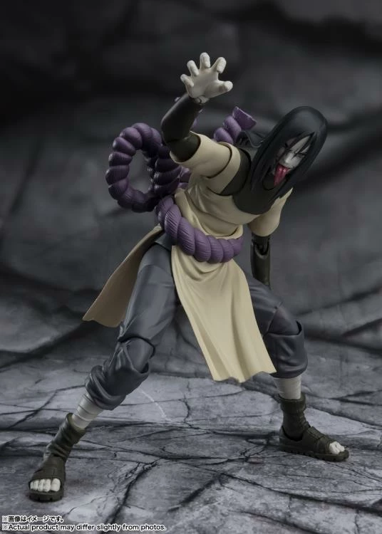 Bandai S.H. Figuarts Naruto: Shippuden Orochimaru (Seeker Of Immorality) Action Figure 5 Bandai S.H. Figuarts Naruto: Shippuden Orochimaru (Seeker Of Immorality) Action Figure - Image 3