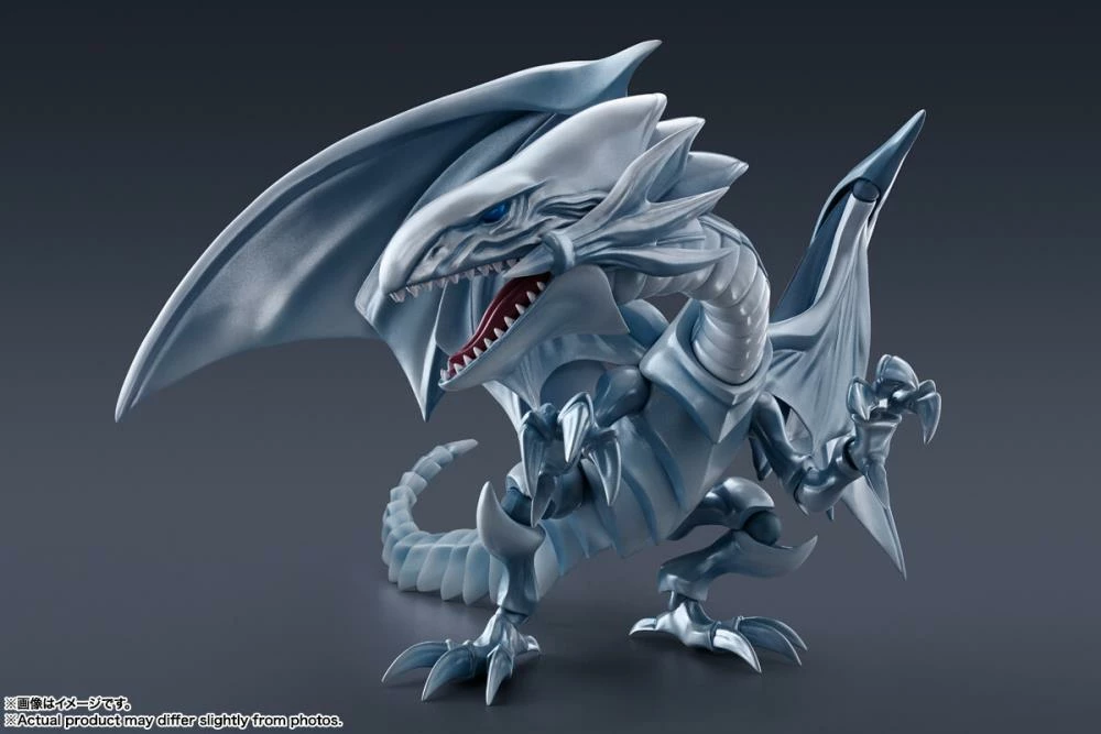 Bandai MonsterArts Yu-Gi-Oh! Duel Monsters Blue-Eyes White Dragon Action Figure 3 Bandai MonsterArts Yu-Gi-Oh! Duel Monsters Blue-Eyes White Dragon Action Figure