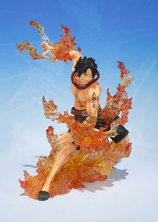 Bandai Figuarts Zero One Piece Portgas D. Ace (Brother's Bond) Reissue Statue 4 Bandai Figuarts Zero One Piece Portgas D. Ace (Brother's Bond) Reissue Statue - Image 2