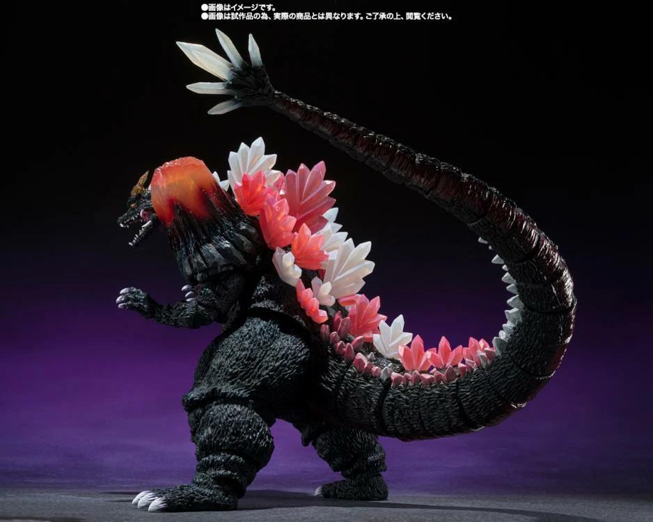 Bandai S.H. MonsterArts Godzilla Vs. SpaceGodzilla Space Godzilla (Fukuoka Decisive Battle Ver.) Action Figure 7 Bandai S.H. MonsterArts Godzilla Vs. SpaceGodzilla Space Godzilla (Fukuoka Decisive Battle Ver.) Action Figure - Image 5